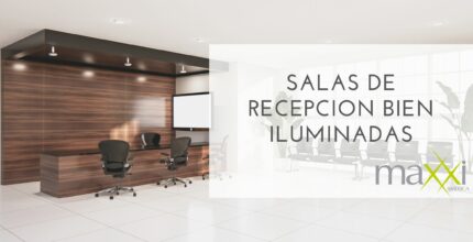 SALAS DE RECEPCION BIEN ILUMINADAS