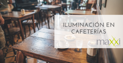 Iluminación en cafeterías